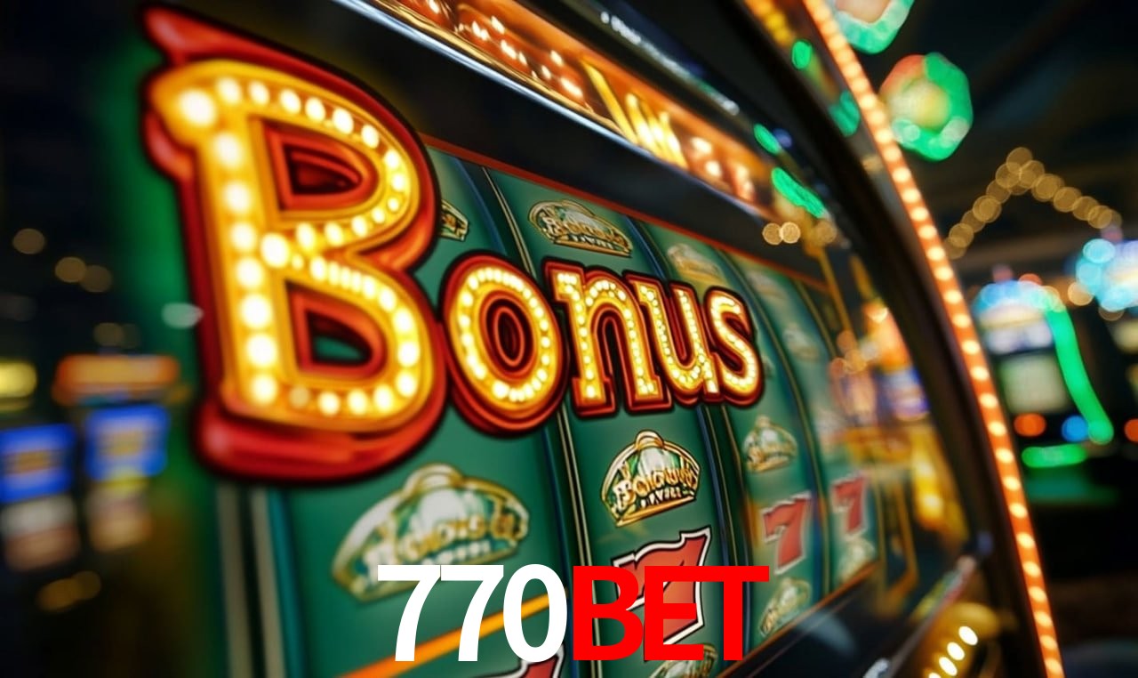 Loterias online na 770bet